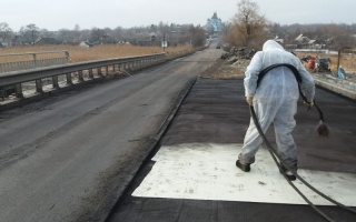Гидроизоляция мостов в Украине | Гидроизоляция моста под асфальт